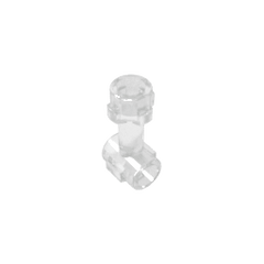 Bar 1L with Top Stud and Two Side Studs #92690 Bar 1L with Top Stud and Two Side Studs #92690 - 180-Trans Clear Lego Block Sets Alternative