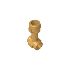 Bar 1L with Top Stud and Two Side Studs #92690 Bar 1L with Top Stud and Two Side Studs #92690 - 35-Pearl Gold Lego Block Sets Alternative