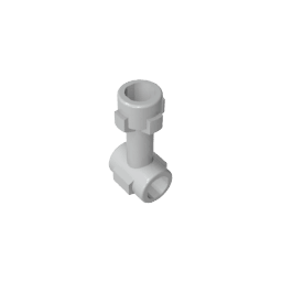 Bar 1L with Top Stud and Two Side Studs #92690 Bar 1L with Top Stud and Two Side Studs #92690 - 71-Light Bluish Gray Lego Block Sets Alternative