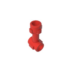 Bar 1L with Top Stud and Two Side Studs #92690 Bar 1L with Top Stud and Two Side Studs #92690 - 10-Red Lego Block Sets Alternative