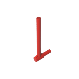 Bar 5L with Handle (Friction Ram) #87618 Bar 5L with Handle (Friction Ram) #87618 - 10-Red Lego Block Sets Alternative