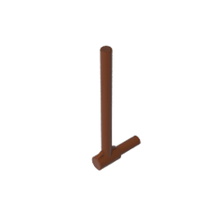 Bar 5L with Handle (Friction Ram) #87618 Bar 5L with Handle (Friction Ram) #87618 - 81-Reddish Brown Lego Block Sets Alternative