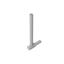 Bar 5L with Handle (Friction Ram) #87618 Bar 5L with Handle (Friction Ram) #87618 - 71-Light Bluish Gray Lego Block Sets Alternative