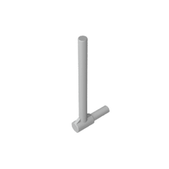 Bar 5L with Handle (Friction Ram) #87618 Bar 5L with Handle (Friction Ram) #87618 - 71-Light Bluish Gray Lego Block Sets Alternative