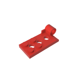 Hinge Plate 2 x 4 with Pin Hole – Bottom #98285 Hinge Plate 2 x 4 with Pin Hole – Bottom #98285 - 10-Red Lego Block Sets Alternative