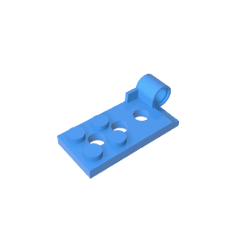 Hinge Plate 2 x 4 with Pin Hole – Bottom #98285 Hinge Plate 2 x 4 with Pin Hole – Bottom #98285 - 51-Dark Azure Lego Block Sets Alternative