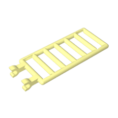 Bar 7 x 3 with Double Clips (Ladder) #6020 Bar 7 x 3 with Double Clips (Ladder) #6020 - 33-Bright Light Yellow Lego Block Sets Alternative