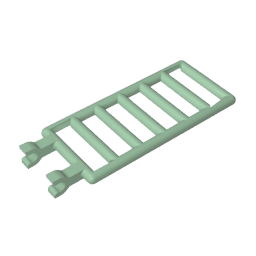 Bar 7 x 3 with Double Clips (Ladder) #6020 Bar 7 x 3 with Double Clips (Ladder) #6020 - 48-Sand Green Lego Block Sets Alternative
