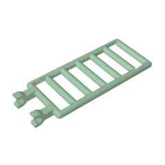Bar 7 x 3 with Double Clips (Ladder) #6020 Bar 7 x 3 with Double Clips (Ladder) #6020 - 48-Sand Green Lego Block Sets Alternative