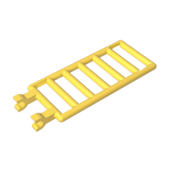 Bar 7 x 3 with Double Clips (Ladder) #6020 Bar 7 x 3 with Double Clips (Ladder) #6020 - 30-Yellow Lego Block Sets Alternative