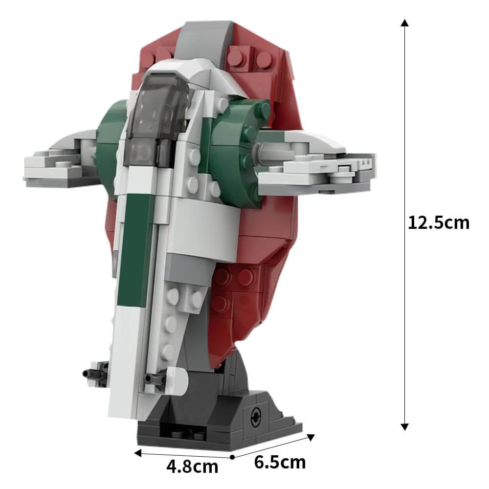 157PCS Micro Slave 1 + Stand Space War MOC Building Block Bricks |MocPixel 157PCS Micro Slave 1 + Stand Space War MOC Building Block Bricks |MocPixel - Default Title Lego Block Sets Alternative