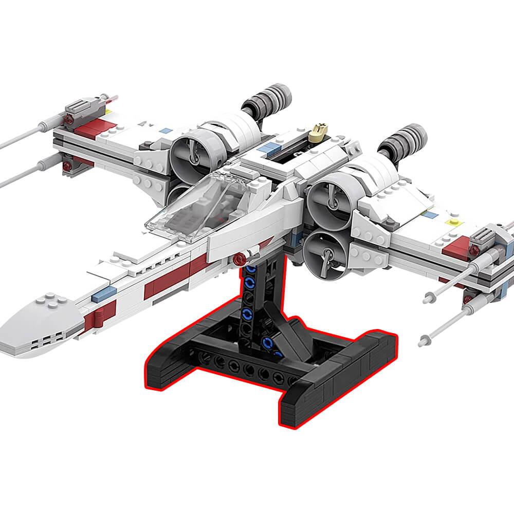 52PCS X-Wing Display Stand - sets 75102, 75149, 75218, 75273 Space War MOC Building Block Bricks |MocPixel 52PCS X-Wing Display Stand - sets 75102, 75149, 75218, 75273 Space War MOC Building Block Bricks |MocPixel - Default Title Lego Block Sets Alternative