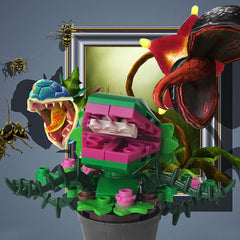 Little Shop of Horrors Audrey II MOC Building Block Bricks |MocPixel Little Shop of Horrors Audrey II MOC Building Block Bricks |MocPixel - Big Size+Small Size Lego Block Sets Alternative