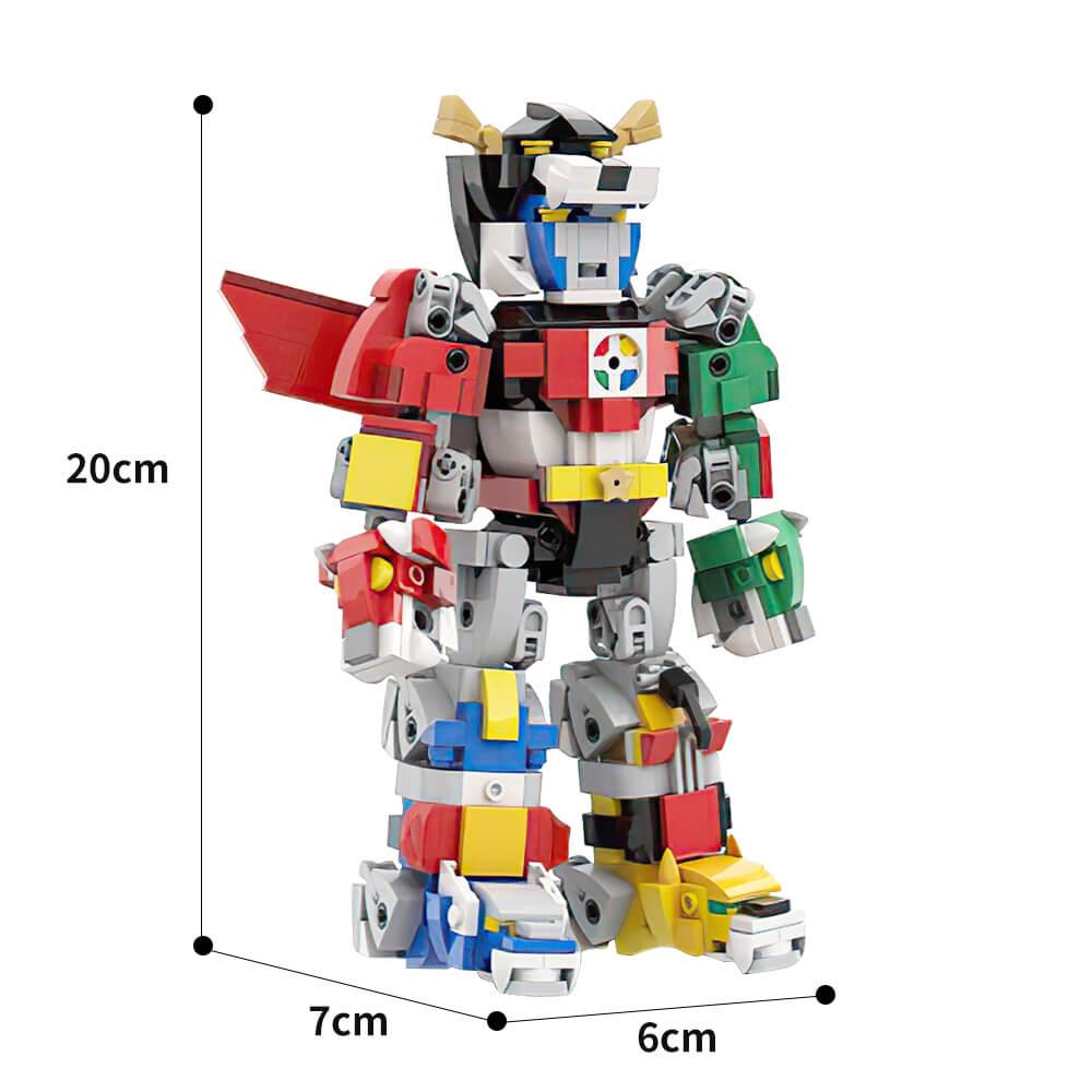 716PCS War King VoItron_V1 MOC MOC Building Block Bricks |MocPixel 716PCS War King VoItron_V1 MOC MOC Building Block Bricks |MocPixel - Default Title Lego Block Sets Alternative