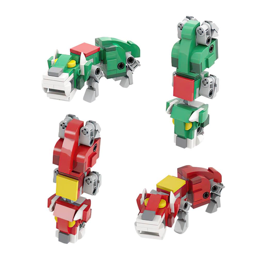716PCS War King VoItron_V1 MOC MOC Building Block Bricks |MocPixel 716PCS War King VoItron_V1 MOC MOC Building Block Bricks |MocPixel - Default Title Lego Block Sets Alternative