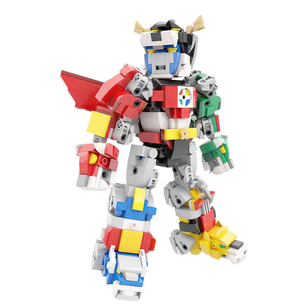 716PCS War King VoItron_V1 MOC MOC Building Block Bricks |MocPixel 716PCS War King VoItron_V1 MOC MOC Building Block Bricks |MocPixel - Default Title Lego Block Sets Alternative