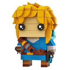 Link & Princess BrickHeadz Zelda MOC Building Block Bricks |MocPixel Link & Princess BrickHeadz Zelda MOC Building Block Bricks |MocPixel - Princess+248PCS Link Lego Block Sets Alternative