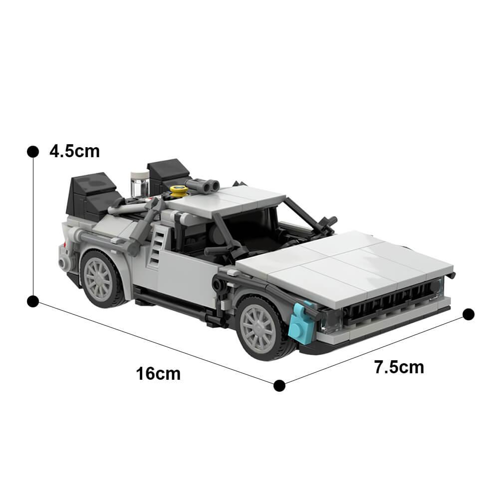 360PCS DMC DeLorean Time Machine MOC Building Block Bricks |MocPixel 360PCS DMC DeLorean Time Machine MOC Building Block Bricks |MocPixel - Default Title Lego Block Sets Alternative