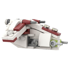 100PCS Micro Republic Gunship Space War MOC Building Block Bricks |MocPixel 100PCS Micro Republic Gunship Space War MOC Building Block Bricks |MocPixel - Default Title Lego Block Sets Alternative