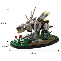 382PCS Horizon Sawtooth with Stand Zero Dawn MOC Building Block Bricks |MocPixel 382PCS Horizon Sawtooth with Stand Zero Dawn MOC Building Block Bricks |MocPixel - Default Title Lego Block Sets Alternative