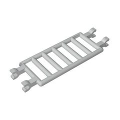 Bar 7 x 3 [4 Clips] #30095 Bar 7 x 3 [4 Clips] #30095 - 71-Light Bluish Gray Lego Block Sets Alternative