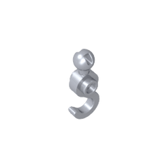 Hook with Towball #30395 Hook with Towball #30395 - 73-Flat Silver Lego Block Sets Alternative