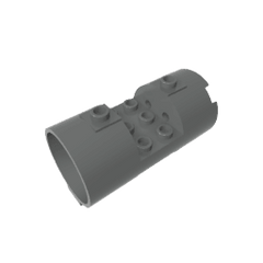 Cylinder 3 x 6 x 2 2/3 Horizontal Open Studs #30360 Cylinder 3 x 6 x 2 2/3 Horizontal Open Studs #30360 - 72-Dark Bluish Gray Lego Block Sets Alternative