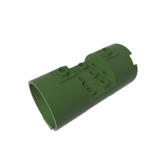 Cylinder 3 x 6 x 2 2/3 Horizontal Open Studs #30360 Cylinder 3 x 6 x 2 2/3 Horizontal Open Studs #30360 - 41-Tarmac Lego Block Sets Alternative