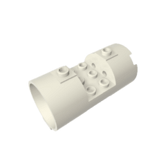 Cylinder 3 x 6 x 2 2/3 Horizontal Open Studs #30360 Cylinder 3 x 6 x 2 2/3 Horizontal Open Studs #30360 - 90-White Lego Block Sets Alternative