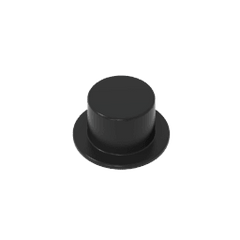 Minifig Top Hat #3878 Minifig Top Hat #3878 - 80-Black Lego Block Sets Alternative