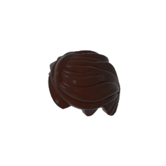 Minifig Hair Swept Back, Tousled #43753 Minifig Hair Swept Back, Tousled #43753 - 82-Dark Brown Lego Block Sets Alternative