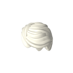 Minifig Hair Swept Back, Tousled #43753 Minifig Hair Swept Back, Tousled #43753 - 90-White Lego Block Sets Alternative