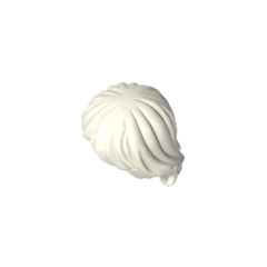 Minifig Hair Tousled and Layered #92746 Minifig Hair Tousled and Layered #92746 - 90-White Lego Block Sets Alternative
