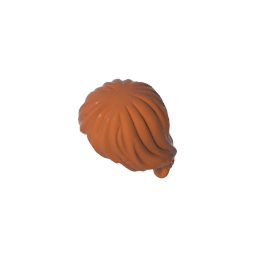 Minifig Hair Tousled and Layered #92746 Minifig Hair Tousled and Layered #92746 - 83-Dark Orange Lego Block Sets Alternative