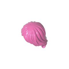 Minifig Hair Tousled and Layered #92746 Minifig Hair Tousled and Layered #92746 - 12-Dark Pink Lego Block Sets Alternative