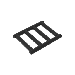 Bar 1 x 4 x 3 [End Tabs] #62113 Bar 1 x 4 x 3 [End Tabs] #62113 - 80-Black Lego Block Sets Alternative