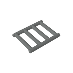 Bar 1 x 4 x 3 [End Tabs] #62113 Bar 1 x 4 x 3 [End Tabs] #62113 - 72-Dark Bluish Gray Lego Block Sets Alternative