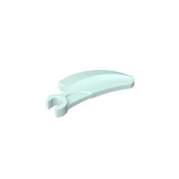 Creature Body Part, Barb Large (Claw, Talon) with Clip #16770 Creature Body Part, Barb Large (Claw, Talon) with Clip #16770 - 45-Light Aqua Lego Block Sets Alternative