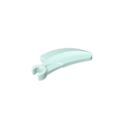 Creature Body Part, Barb Large (Claw, Talon) with Clip #16770 Creature Body Part, Barb Large (Claw, Talon) with Clip #16770 - 45-Light Aqua Lego Block Sets Alternative