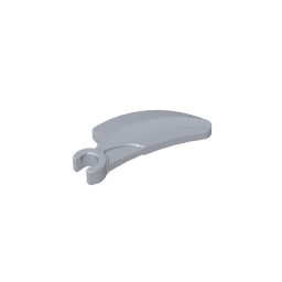 Creature Body Part, Barb Large (Claw, Talon) with Clip #16770 Creature Body Part, Barb Large (Claw, Talon) with Clip #16770 - 73-Flat Silver Lego Block Sets Alternative