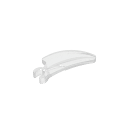 Creature Body Part, Barb Large (Claw, Talon) with Clip #16770 Creature Body Part, Barb Large (Claw, Talon) with Clip #16770 - 180-Trans Clear Lego Block Sets Alternative