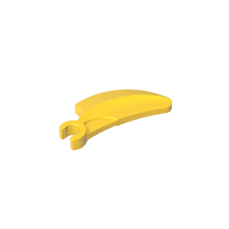 Creature Body Part, Barb Large (Claw, Talon) with Clip #16770 Creature Body Part, Barb Large (Claw, Talon) with Clip #16770 - 30-Yellow Lego Block Sets Alternative