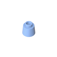 Cone 1.17 x 1.17 x 2/3 (Fez) #85975 Cone 1.17 x 1.17 x 2/3 (Fez) #85975 - 53-Bright Light Blue Lego Block Sets Alternative