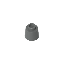 Cone 1.17 x 1.17 x 2/3 (Fez) #85975 Cone 1.17 x 1.17 x 2/3 (Fez) #85975 - 72-Dark Bluish Gray Lego Block Sets Alternative