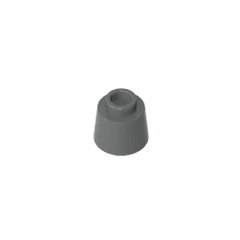 Cone 1.17 x 1.17 x 2/3 (Fez) #85975 Cone 1.17 x 1.17 x 2/3 (Fez) #85975 - 72-Dark Bluish Gray Lego Block Sets Alternative