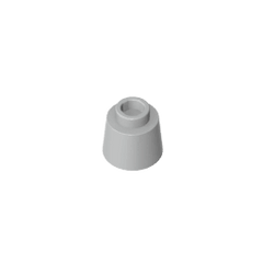 Cone 1.17 x 1.17 x 2/3 (Fez) #85975 Cone 1.17 x 1.17 x 2/3 (Fez) #85975 - 71-Light Bluish Gray Lego Block Sets Alternative