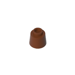Cone 1.17 x 1.17 x 2/3 (Fez) #85975 Cone 1.17 x 1.17 x 2/3 (Fez) #85975 - 81-Reddish Brown Lego Block Sets Alternative