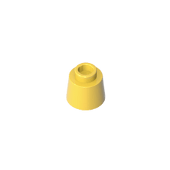 Cone 1.17 x 1.17 x 2/3 (Fez) #85975 Cone 1.17 x 1.17 x 2/3 (Fez) #85975 - 30-Yellow Lego Block Sets Alternative