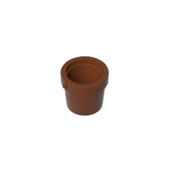 Bucket 1 x 1 x 1 #95343 Bucket 1 x 1 x 1 #95343 - 81-Reddish Brown Lego Block Sets Alternative