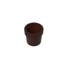 Bucket 1 x 1 x 1 #95343 Bucket 1 x 1 x 1 #95343 - 82-Dark Brown Lego Block Sets Alternative